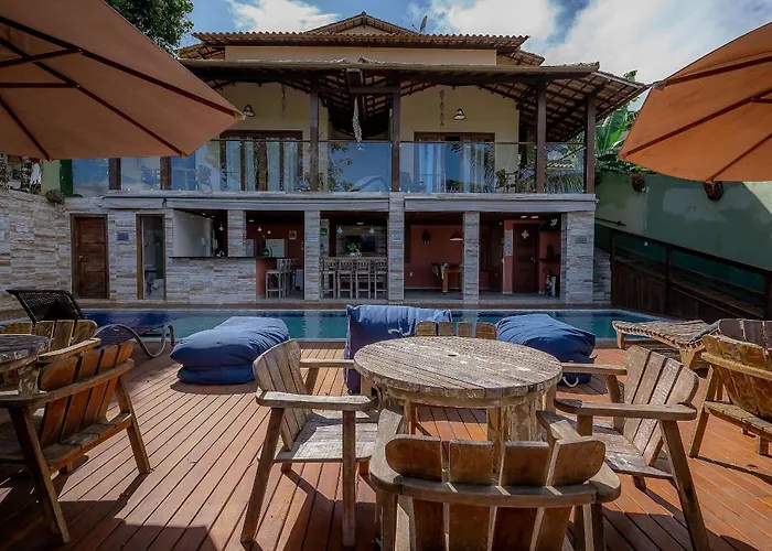Villa Maritaca Condominio De 4 Casas De Locacao Por Temporada De Alto Padrao Com Spa