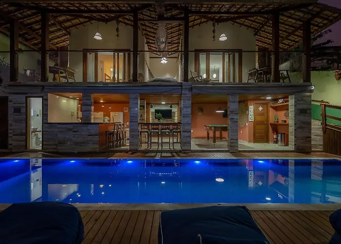 Villa Maritaca - Casas de Aluguel por Temporada - Arraial D\'Ajuda - Bahia